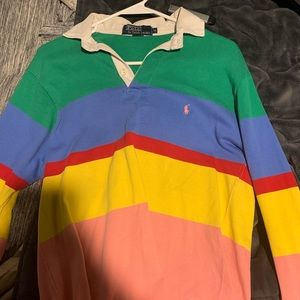 Men’a Vintage Polo Ralph Lauren Long-Sleeve Shirt